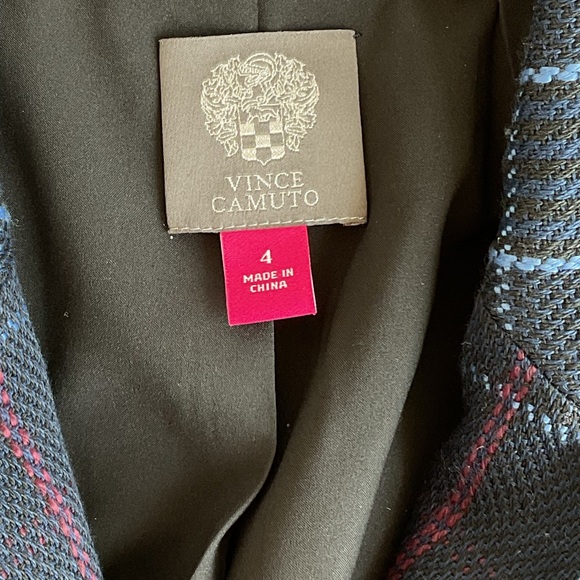 Vince Camuto women’s Plaid Blazer - Picture 8 of 10